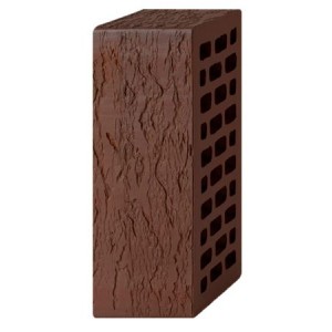 Кирпич лицевой темно-коричневый лава 1,4NF