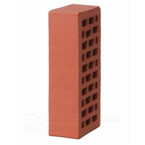 Кирпич лицевой красный антика 1NF