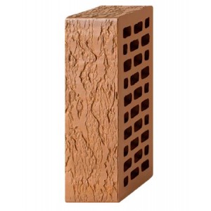 Кирпич лицевой коричневый лава 1NF