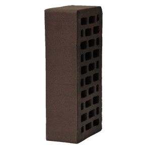 Кирпич с флеш обжигом Графит антика 1NF