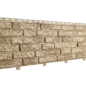 Фасадная панель Стоун-хаус Кварцит Темно-Бежевый